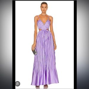 Jonathan Simkhai Marli Pleated Gown